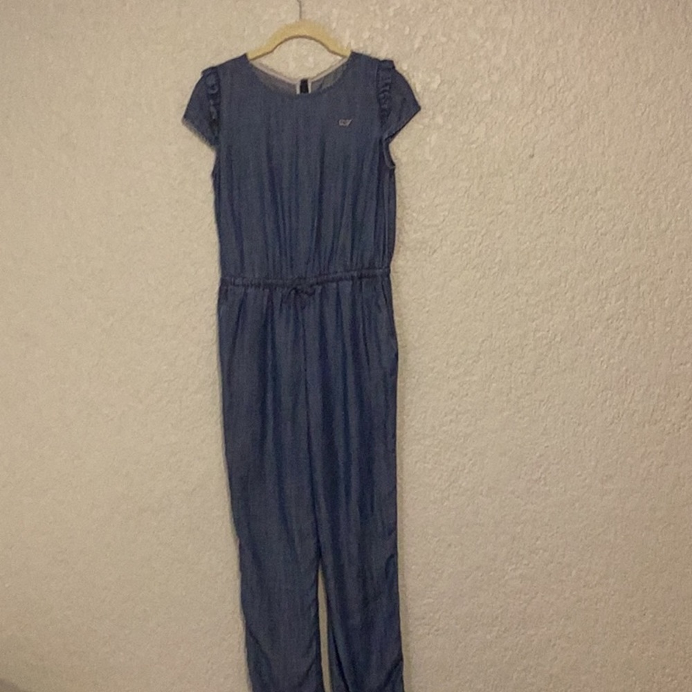 Vineyard vines denim romper